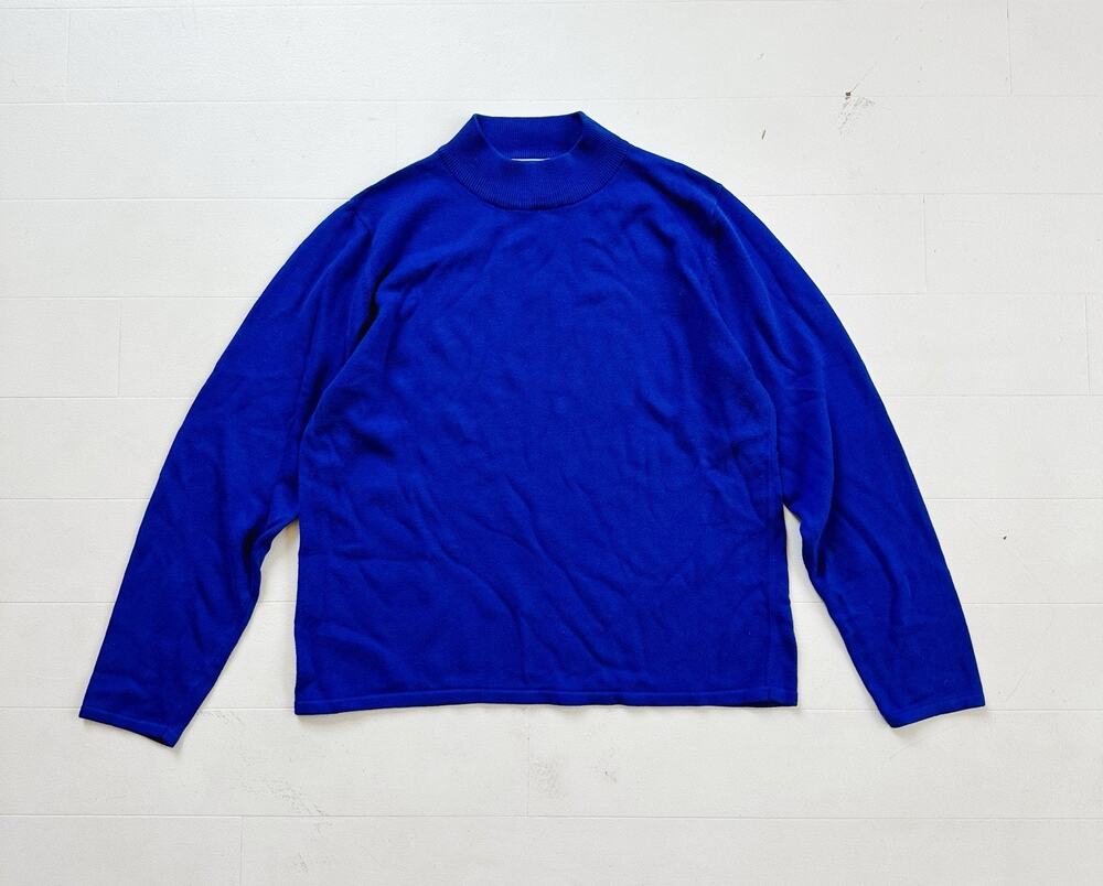 Vintage 90s Stephanie Andrews Blue Sweater Medium